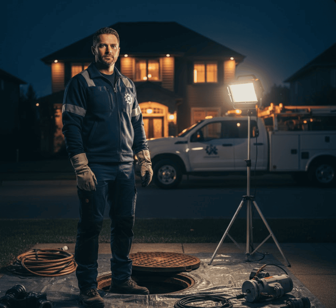 Brownsville Sewer Line Repair service truck providing trenchless sewer repair throughout Brownsville and Cameron County County